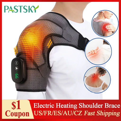 Heated Shoulder Pain Relief Massager